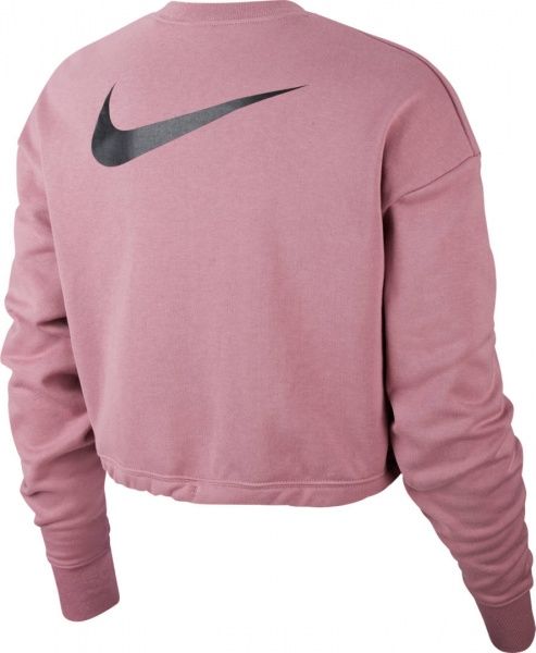Свитшот Nike W NSW SWSH CREW FT CJ3766-515 р. M фиолетовый