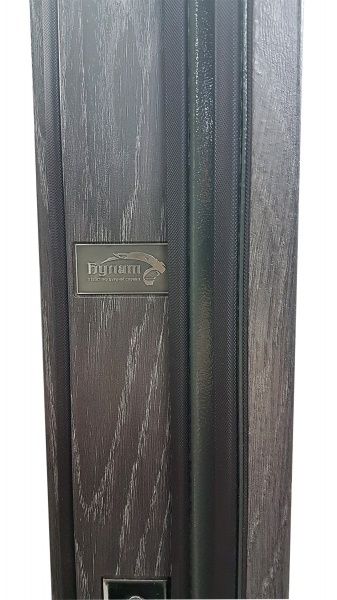 Двері вхідні Булат Сек'юриті 517 дуб немо карбон 2050x950мм ліві