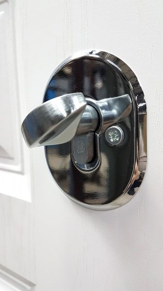 Дверь входная Булат Олимп 216 дуб графит / белая текстура 2050x950мм левая