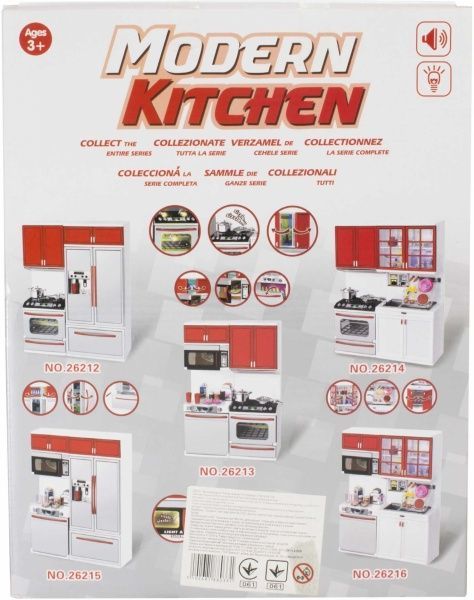 Ігровий набір Qun Feng Toys Сучасна кухня 4 червона 26215