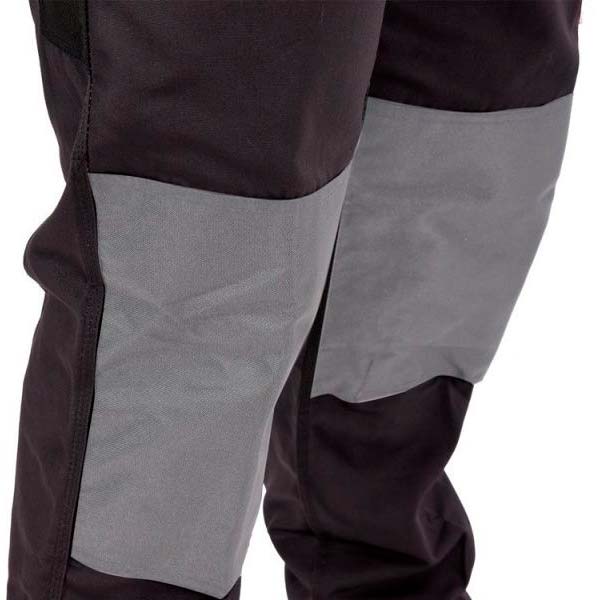 Полукомбинезон рабочий YATO р. L YT-80172 черный с серым