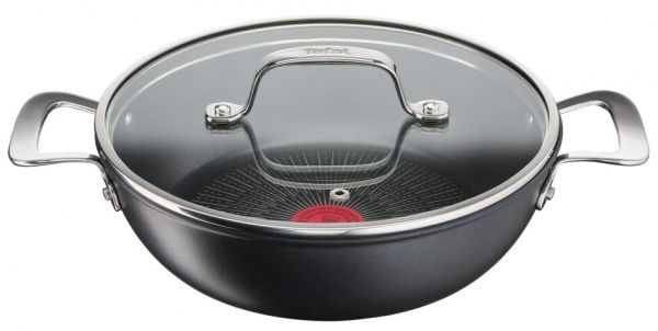 Сотейник с двумя ручками и крышкой Unlimited 26 см G2557172 Tefal