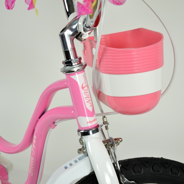 Велосипед дитячий RoyalBaby LITTLE SWAN рожевий RB16-18-PNK 