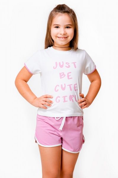 Комплект для дівчаток KOSTA р.110-116 рожевий 