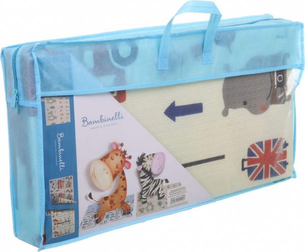 Ігровий килимок Bambinelli 150х196х0.8 см в сумці HSP1125032/1/London/Animals