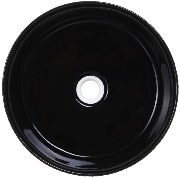 Умывальник VOLLE накладной 36x36 см черный 13-40-111B