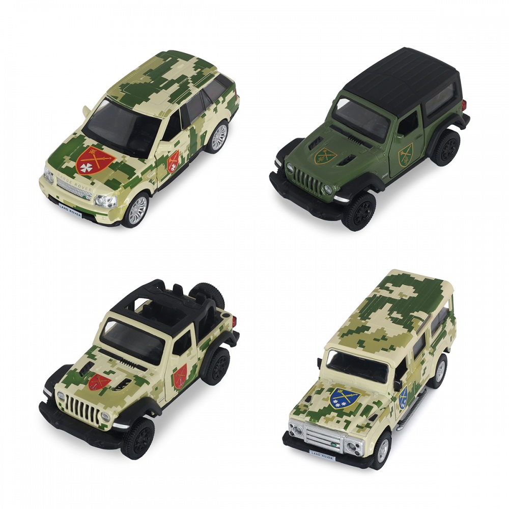 Автомодель TechnoDrive 1:32 серии Шевроны Героев - Wrangler Rubicon ОК Север 250397UM