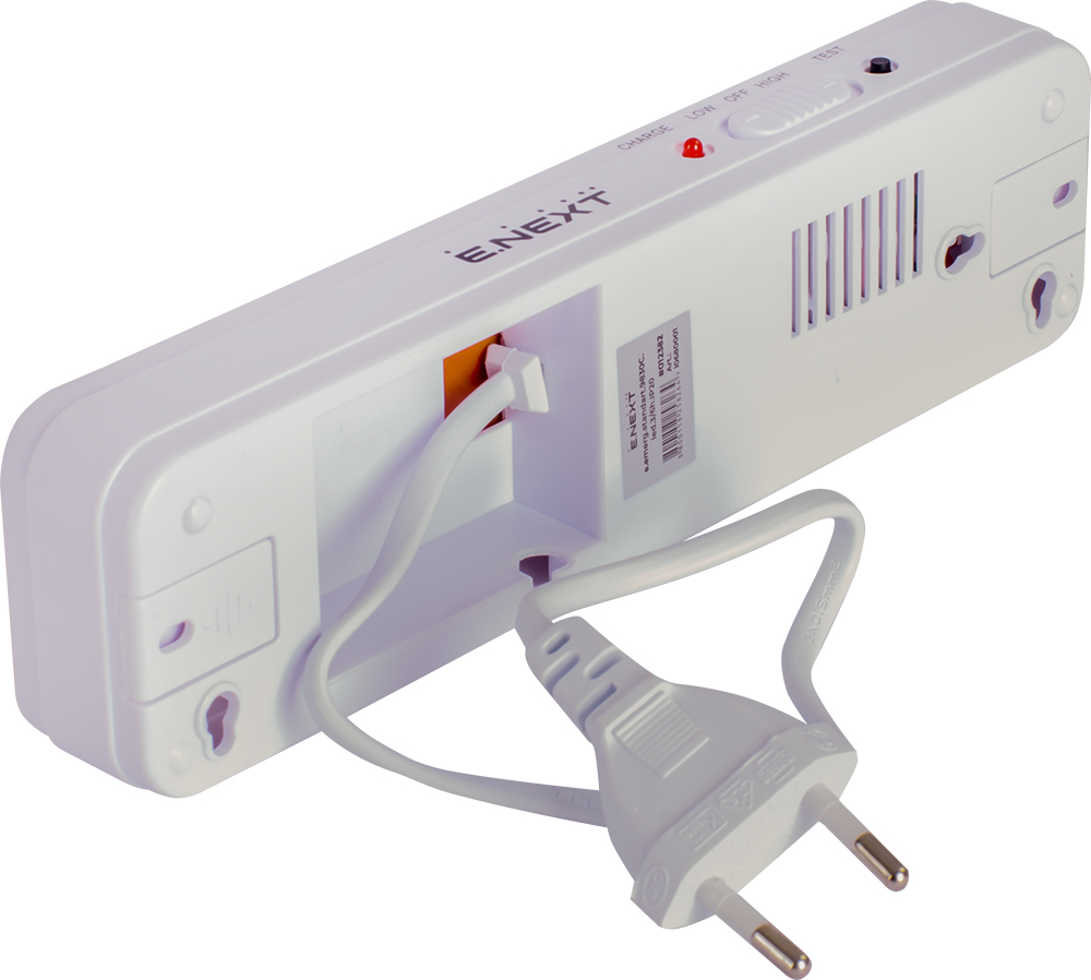 Светильник аварийный E.NEXT e.emerg.stand.9830C.led.3/6h.IP20 1,8 Вт 30 LED белый l0681001