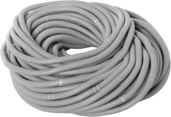 Труба гофрированная Контакт 16 мм с протяжкой ПВХ 50 м 