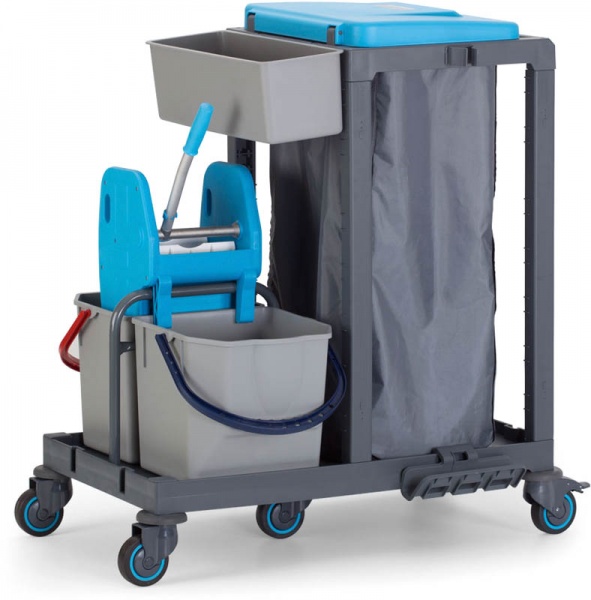 Тележка для уборки PROservice на платформе 301 на 2 ведра (2х25 л) 