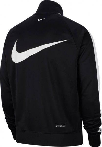 Джемпер Nike M NSW SWOOSH JKT PK CJ4884-010 р. S чорний