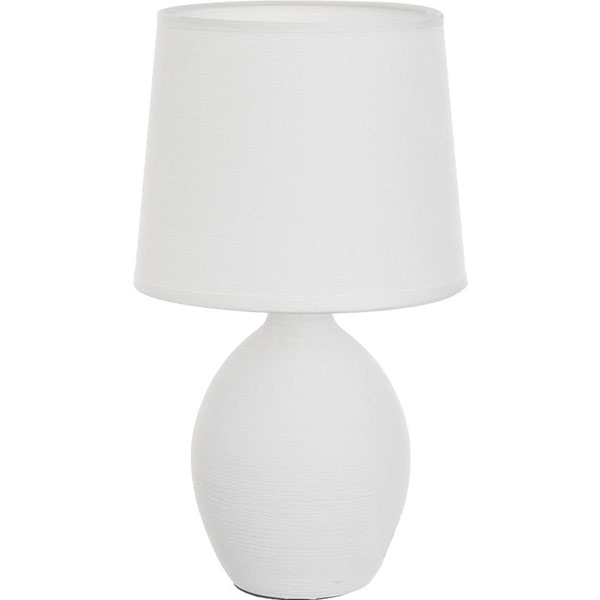 Настольная лампа декоративная Accento lighting 1x40 Вт E14 белая ALT-T-D3560S WH