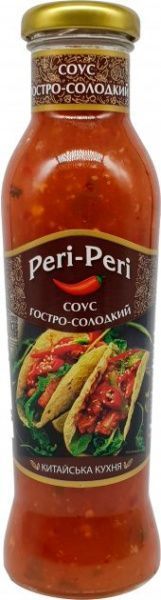 Соус TM Peri Peri Гостро-солодкий 320 г (4820172250418)