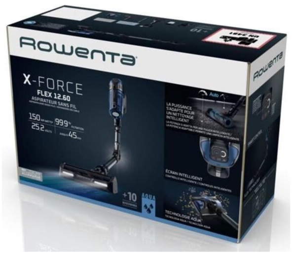 Аккумуляторный пылесос Rowenta X-Force Flex 12.60 Auto Aqua RH98C8WO