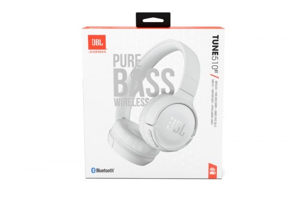 Навушники JBL Tune 510BT White (JBLT510BTWHTEU)