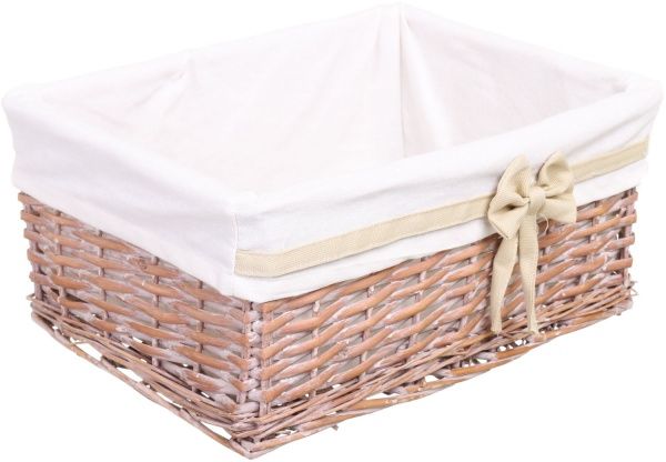 Кошик плетений з текстилем Tony Bridge Basket дитячий 39x29x18 см HQ10-072-4 