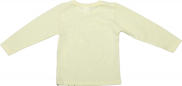Футболка для дівчаток Luna Kids з принтом Unicone р.98 ваніль 