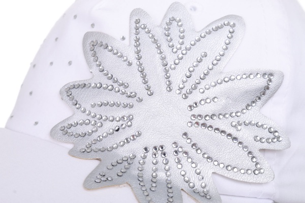 Кепка для девочек Pampona 21 L 01 р.48 белый 