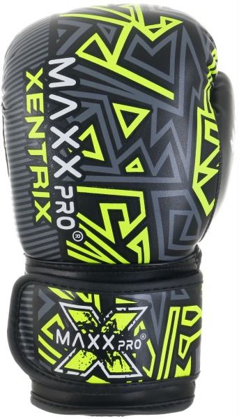 Рукавички для карате MaxxPro AVG-250 р. 4 жовтий