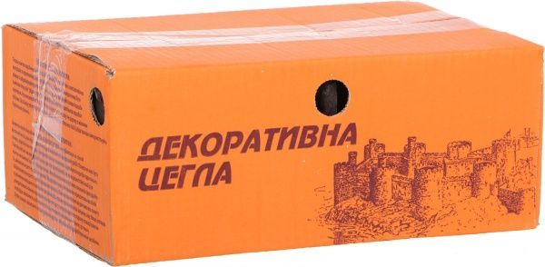 Плитка бетонная прямая Саватекс Декор Кирпич старый бурый 0,45 кв.м 