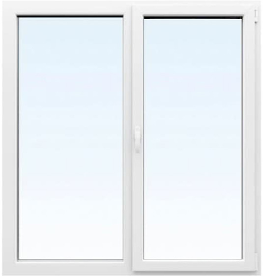 Окно поворотно-откидное КВЕ 70 Balance 1300x1400 мм правое 90215793 