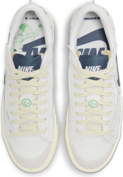 Кроссовки Nike BLAZER LOW '77 JUMBO SE FD0378-121 р.45 белый