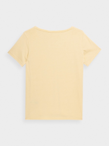Футболка 4F 4FSS23TTSHF342-73S р.XS желтый