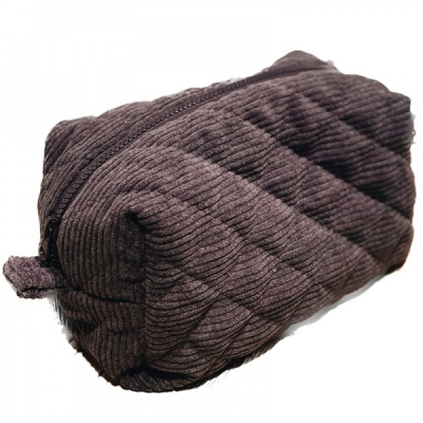 Косметичка Organize Косметичка вельветовая Organize 24*13*13 см (фиолетовая) фиолетовый 