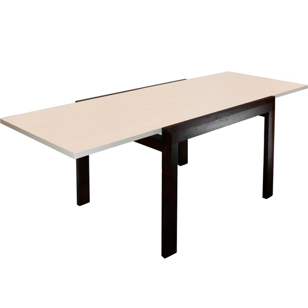 Стол обеденный кухонный СК №9 орех Вудлайн кремовый 