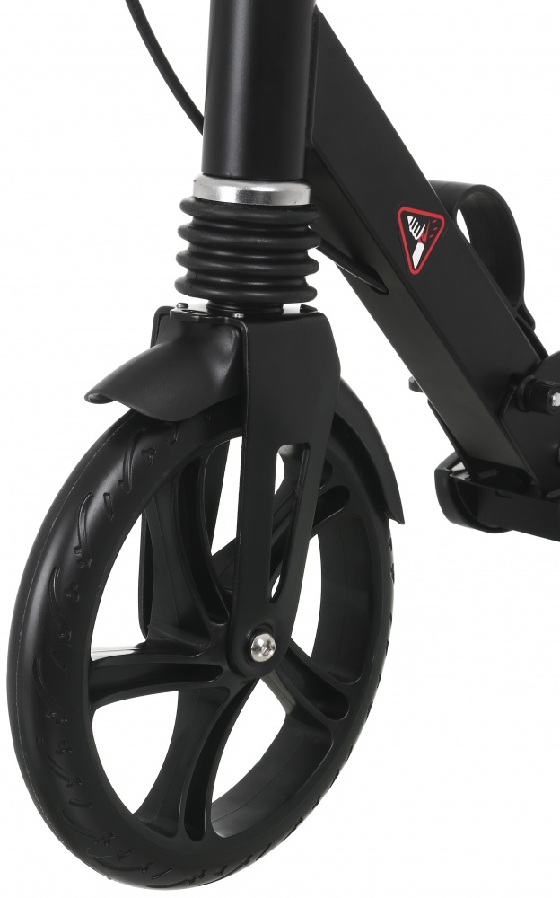 Самокат MaxxPro kids чорний із білим LS204