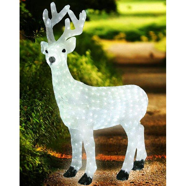 Светодиодная фигура литая Олень 420 LED
