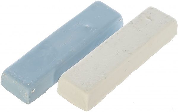 Паста полировочная основная (белая) и высокоглянцевая (синяя) KWB 2 шт.