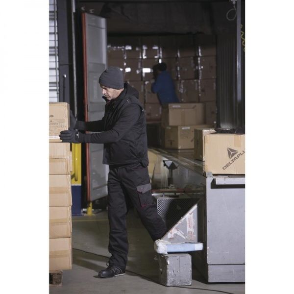 Брюки робочі Delta Plus D-Mach р. S DMPANNRPT чорний із червоним