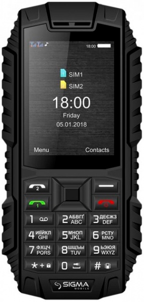 Мобільний телефон Sigma mobile Х-tremeDT68 black