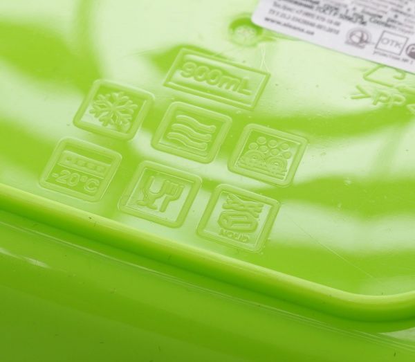 Контейнер Фієста 1.5 л квадратний оливковий Алеана