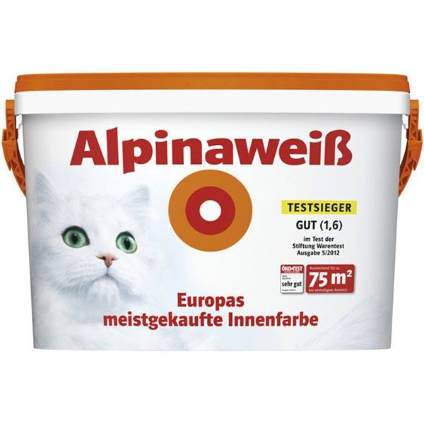 Краска Alpina AlpinaWeiss Matt 2.5 л