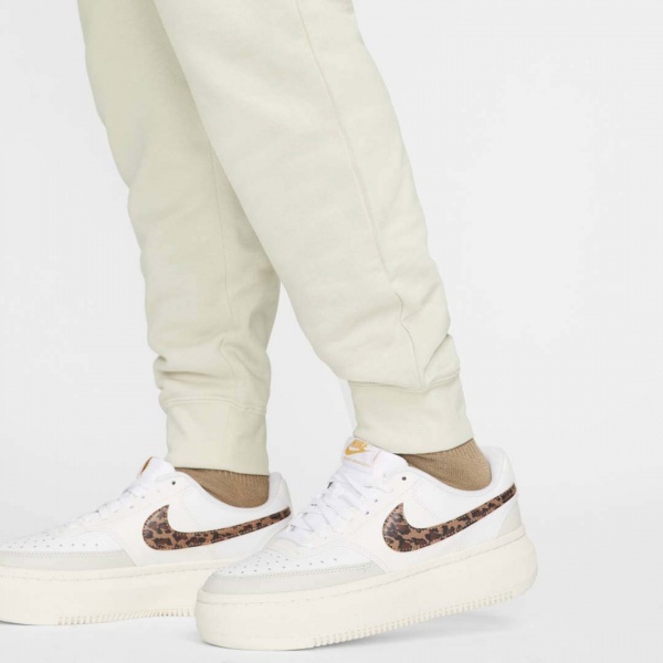 Брюки Nike ESSNTL PANT REG FLC MR DX2320-104 р. S бежевый