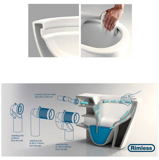 Унітаз-компакт Koller Pool Orion Rimless OR-0650-RC-C + OR-06 із сидінням slim soft close