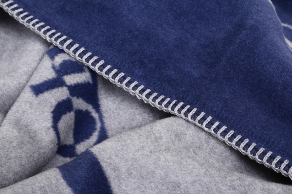 Плед Logo-Str Navy 150x200 см синий Joop! 