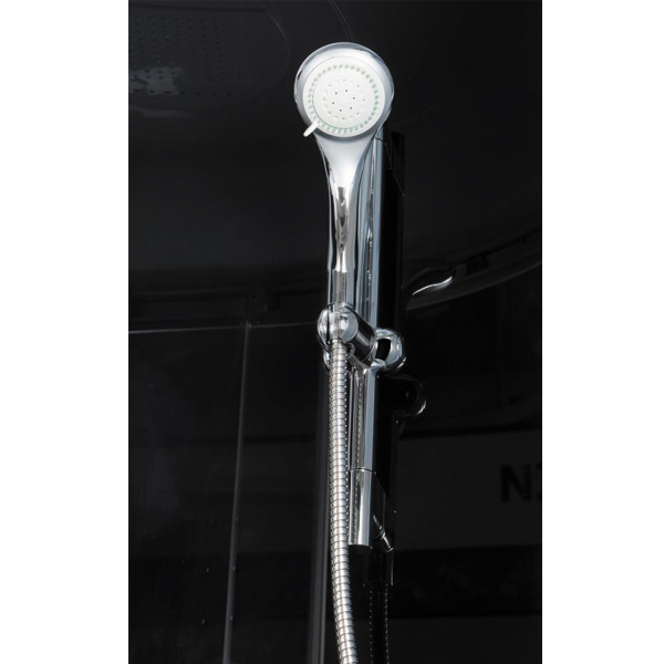 Гідромасажний бокс Erlit ER4512TPL-C4 120x80 профіль сатин, скло графіт