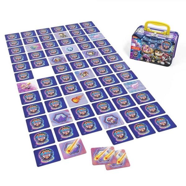 Гра настільна Spin Master меморі Цуценячий патруль у кіно 2 (у жерстяній коробці) SM98277/6067928