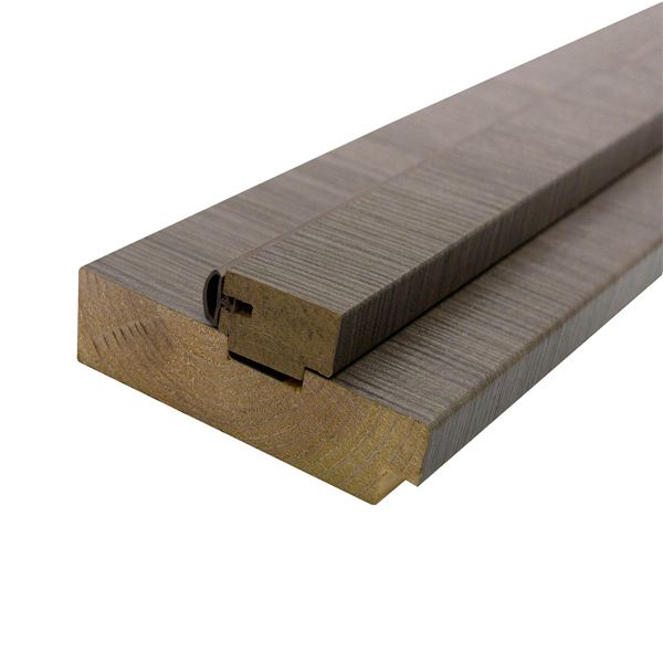 Дверная коробка ОМиС под добор 80x33 мм дуб эш лайн