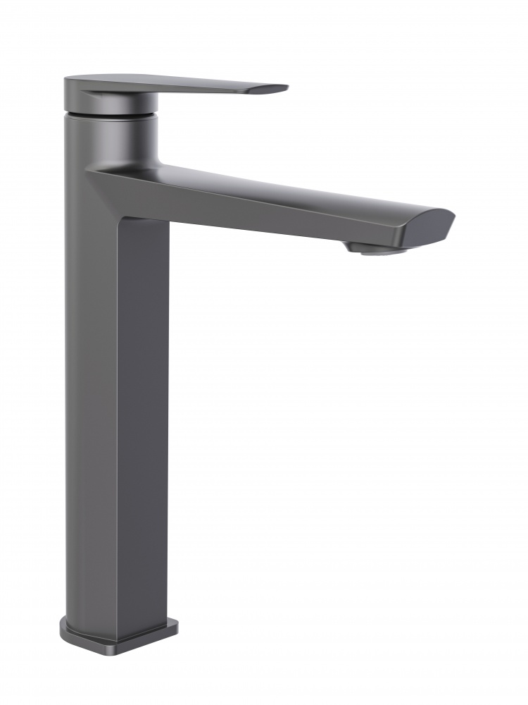 Смеситель для умывальника Aqua Rodos VALENCIA 06 Gun Metal высокий АР000110475
