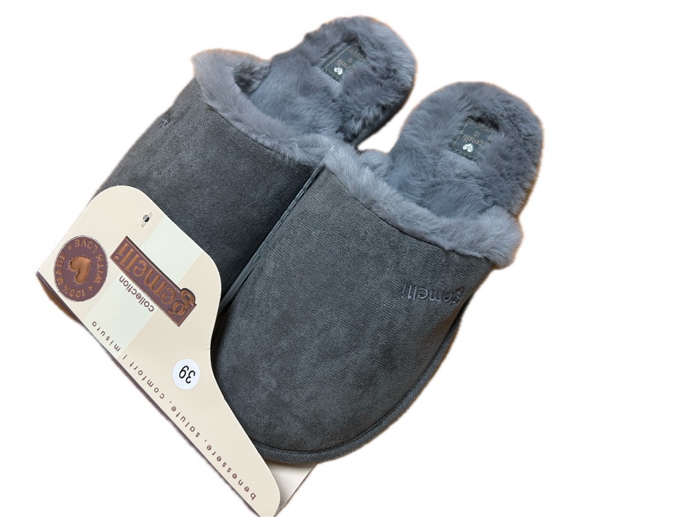 Капці домашні Gemelli Ярославна р.41 сірий