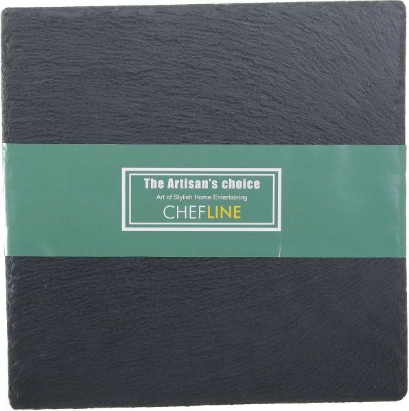 Доска сервировочная сланцевая 25х25 см