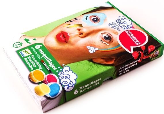 Набор косметики Djeco Радуга грим для лица