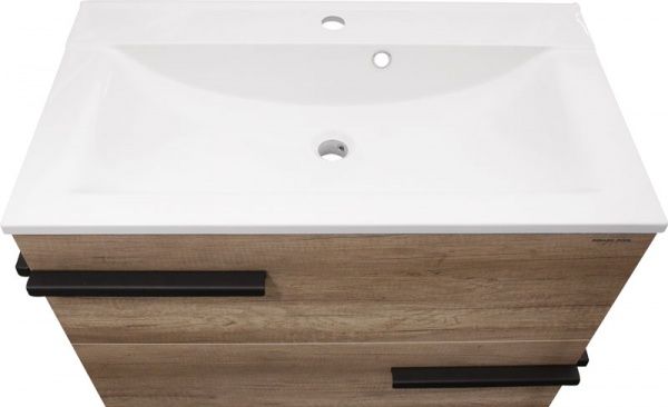 Тумба напольная Koller Pool напольная Neon 800 с умывальником GLR 80