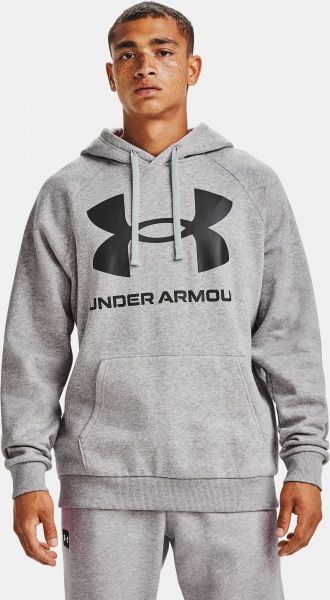 Джемпер Under Armour UA Rival Fleece Big Logo HD 1357093-011 р. S сірий