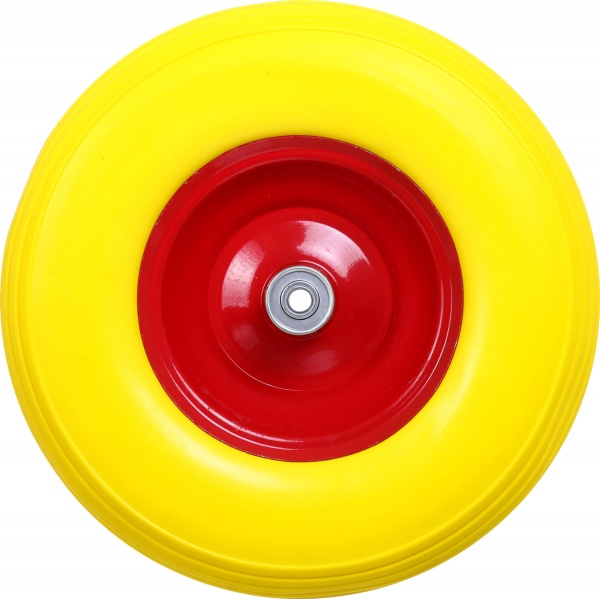 Колесо для тачки пенополиуретановое 4.00-6 12 мм d335 мм