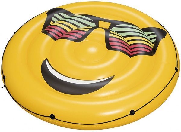 Матрас надувной Bestway 43139 ø188 Смайл